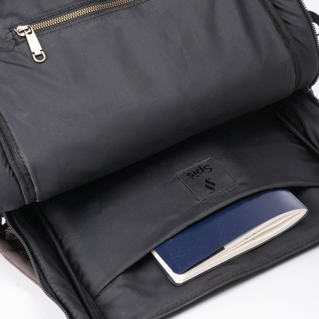 Keep Minimal City Backpack | Brown - Spiš.