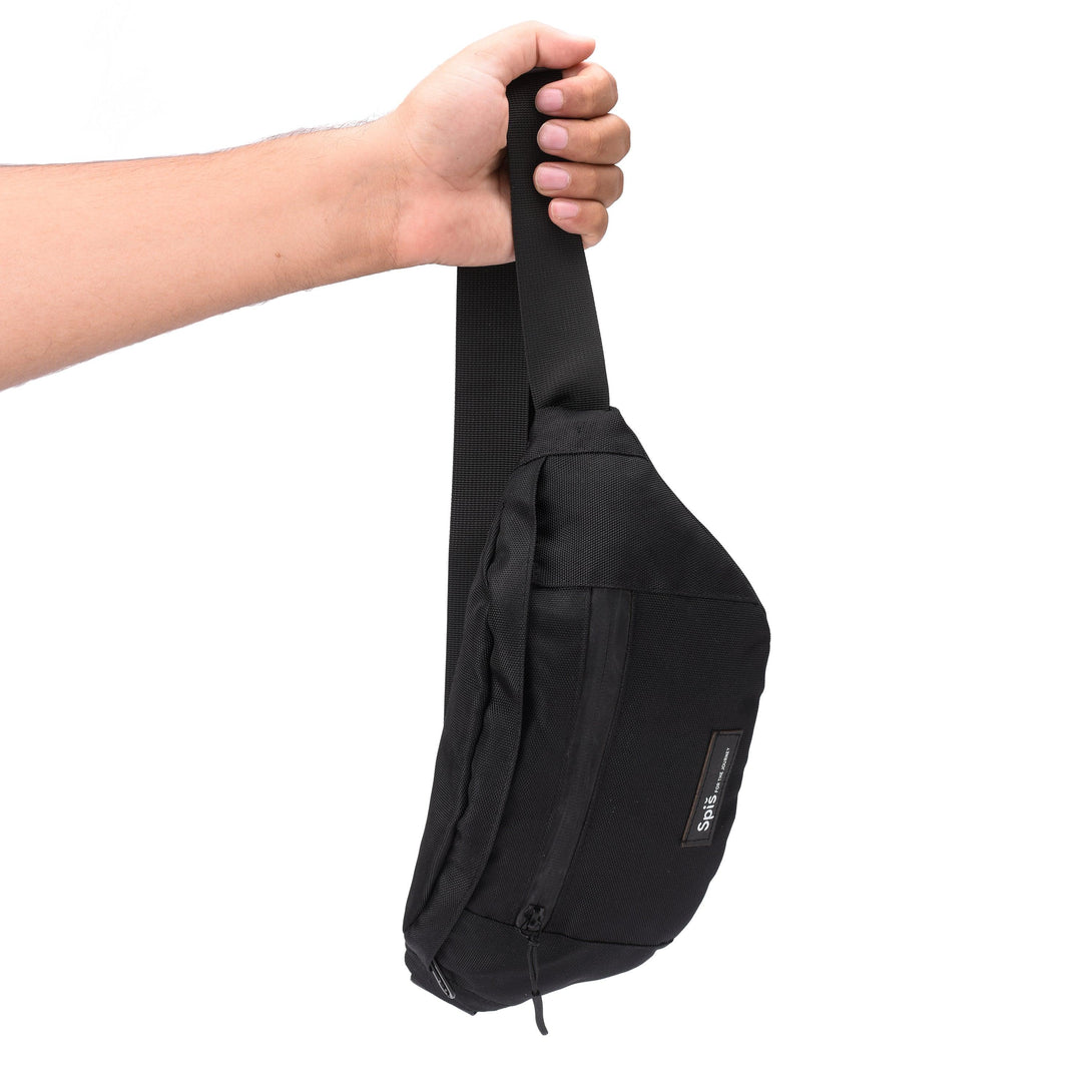 Bailey Fanny Pack waist bag- Black - Spiš.